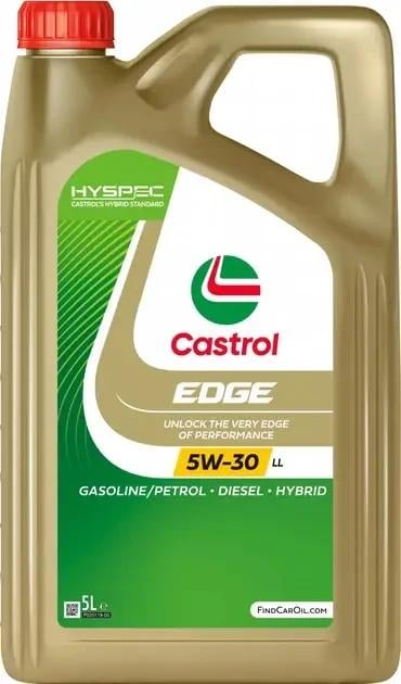 Моторное масло Castrol Edge LL C3 5W-30 5 л (EDGE5W-30LL5L)