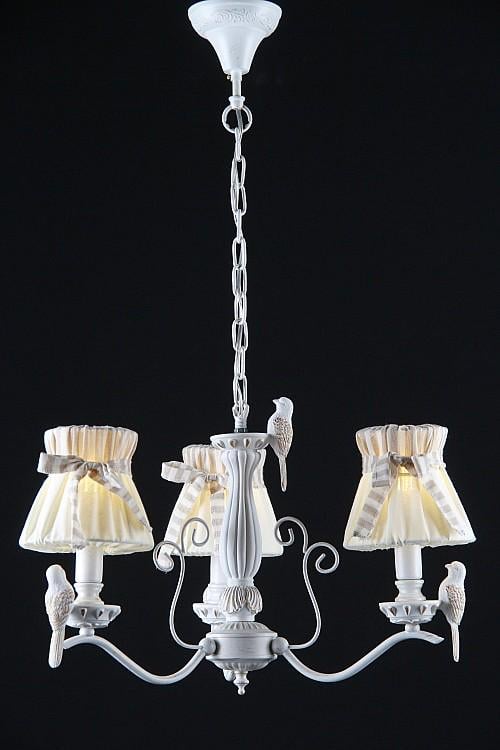 Люстра с абажурами Ray L29370/3 WTG (IR006640) Люстра с абажурами Ray L29370/3 WTG (IR006640)