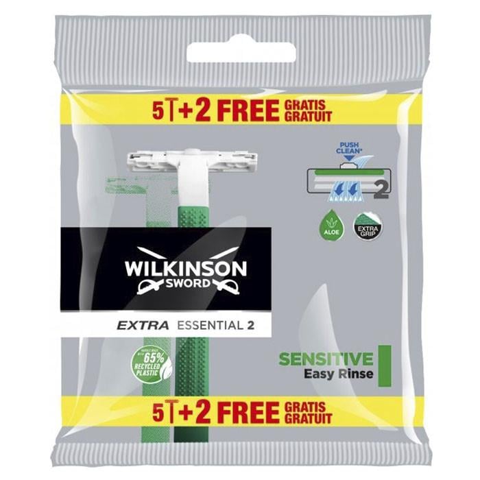 Станок для бритья Wilkinson Extra 2 Essential Sensitive 5 2 шт. (1711109499)