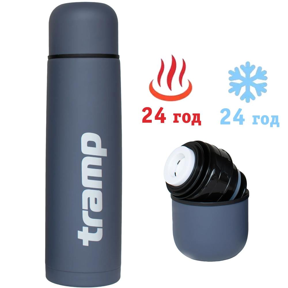 Термос Tramp Basic 1 л Сірий (TRC-113-grey) - фото 2