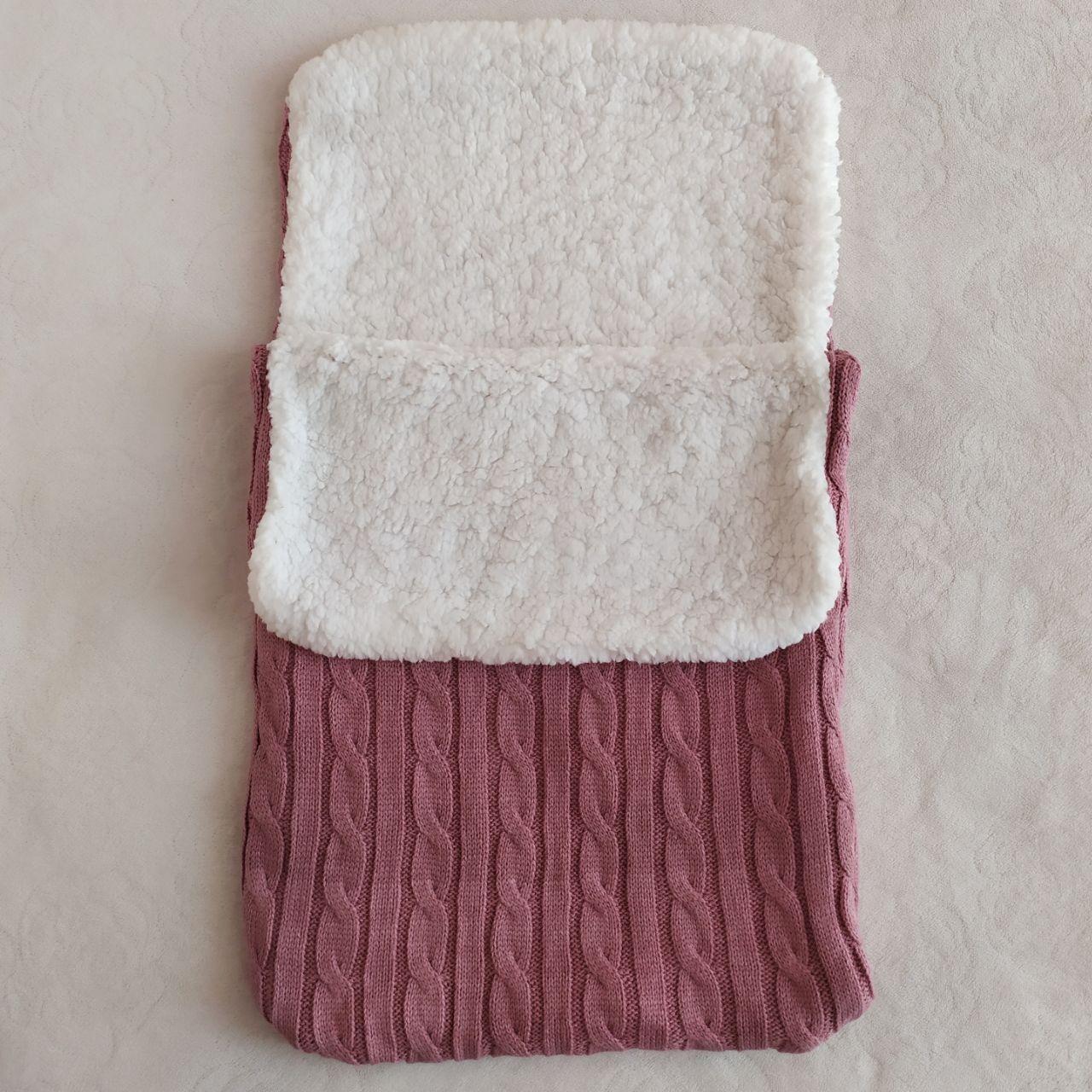 Детский конверт для коляски демисезонный For kids Розовый - фото 5 Детский конверт для коляски демисезонный For kids Розовый - фото 5