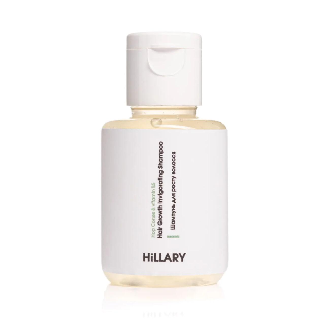 Шампунь для росту волосся пробник Hillary Hop Cones & B5 Hair Growth Invigorating 35 мл (2314931571743)