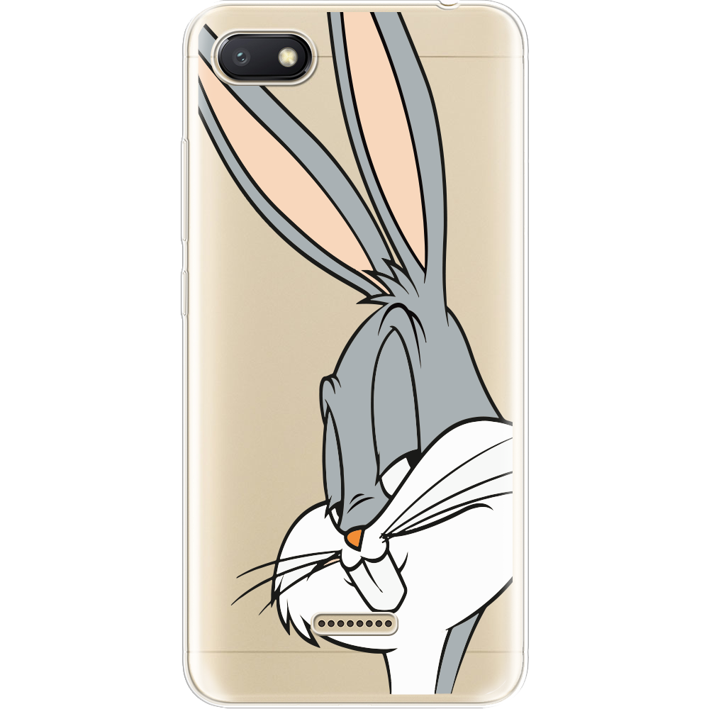 Чехол Boxface Xiaomi Redmi 6A Lucky Rabbit Прозрачный силикон (34811-bk81-34811)
