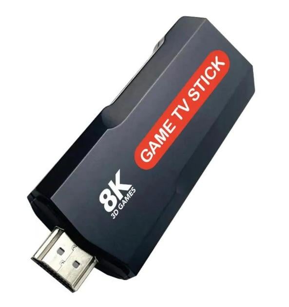Ігрова приставка міні Game TV Stick для ТБ HDMI з бездротовими джойстиками (1011067-Black) - фото 2 Ігрова приставка міні Game TV Stick для ТБ HDMI з бездротовими джойстиками (1011067-Black) - фото 2