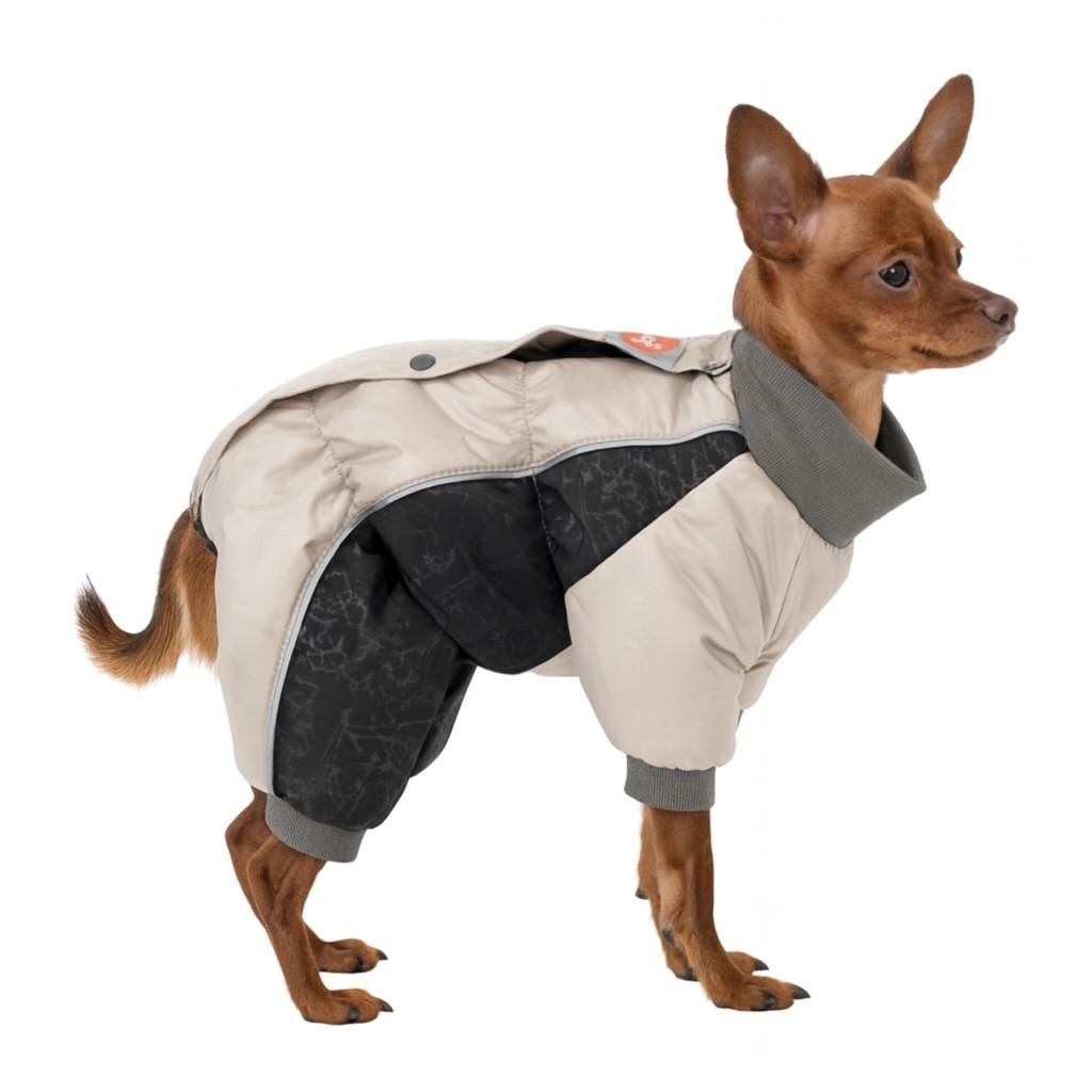 Комбинезон для собак девочек Diego Mini Snow Zip для мелких пород ХXS Серый (124182260)
