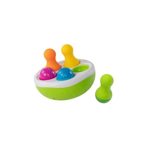Развивающая игрушка Fat Brain Toys Spinny Pins Сортер-балансир Неваляшки (F248ML)