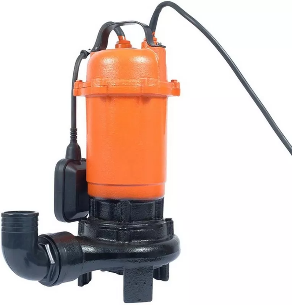 Насос дренажно-фекальный Powercraft WQCD 1800f 333 л/мин кабель 6 м (AMT-70602)