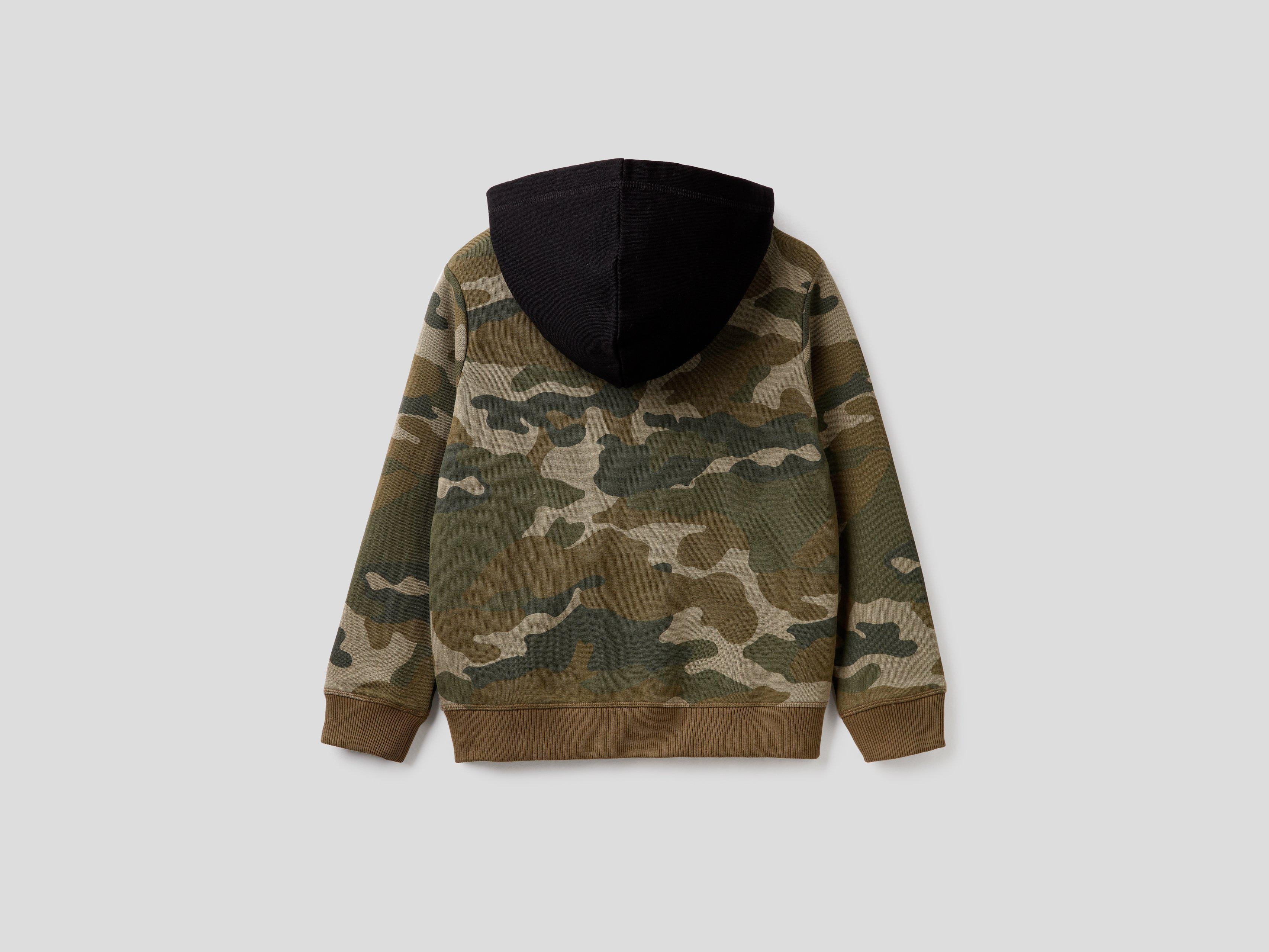 Світшот дитячий Benetton 3vyyc5970.g XL Хакі - фото 4 Світшот дитячий Benetton 3vyyc5970.g XL Хакі - фото 4