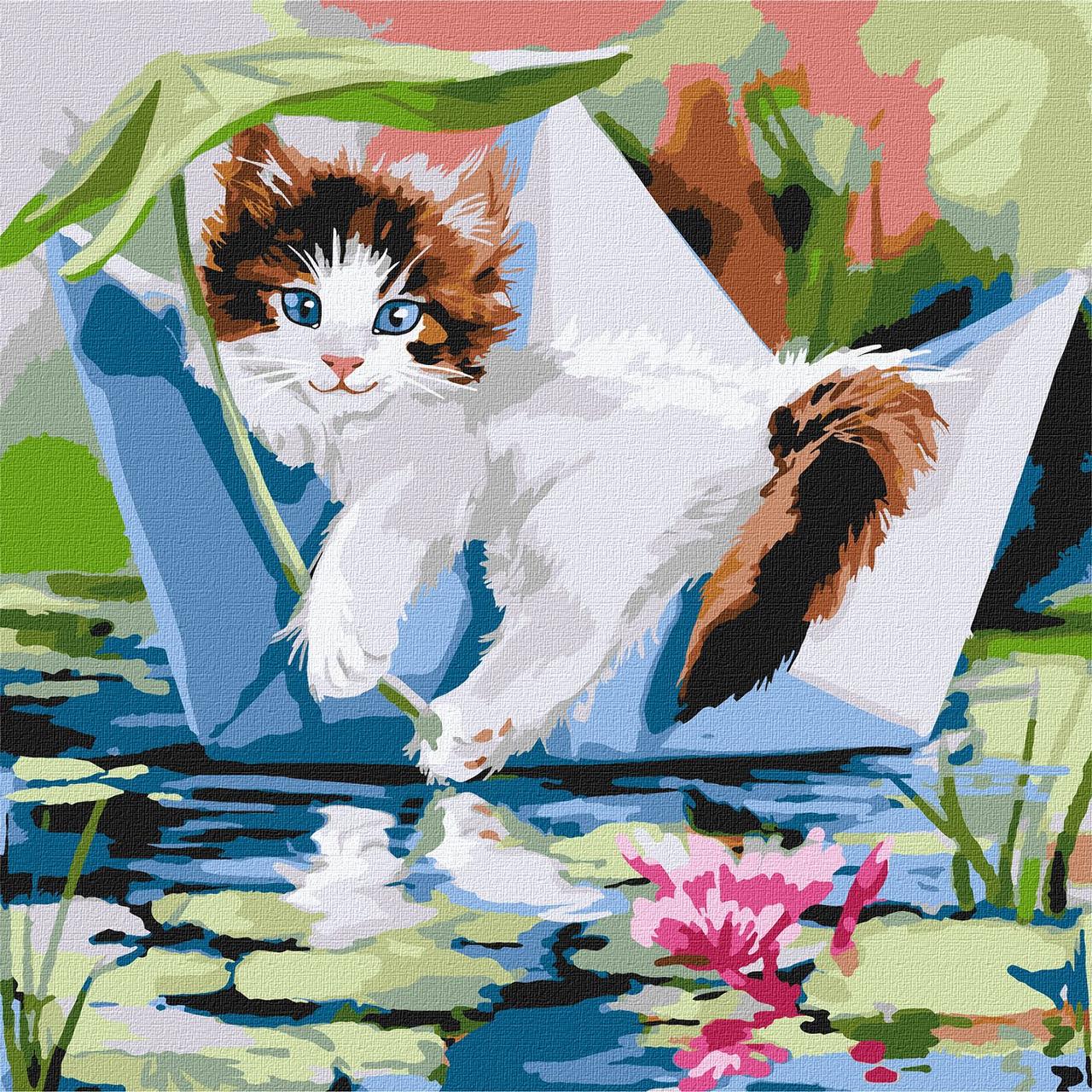 Картина по номерам Идейка Релакс летом 40х40 см (КНО4470)