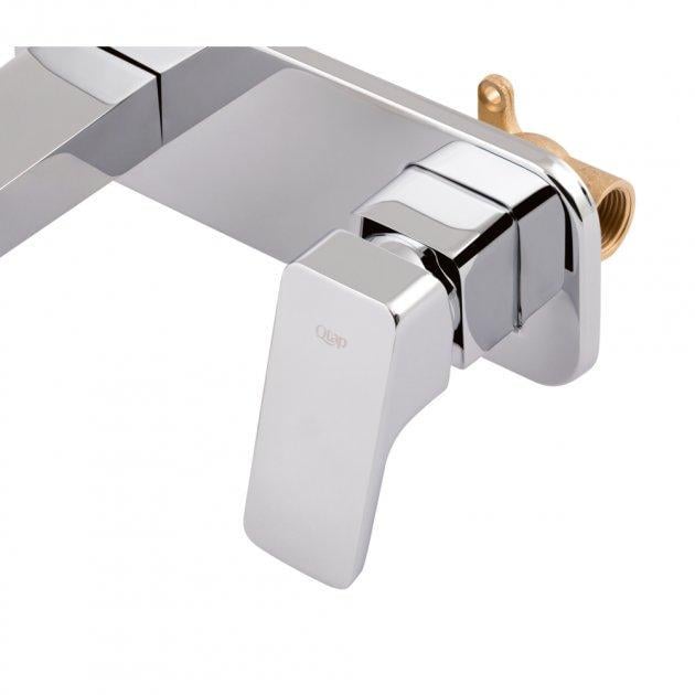 Змішувач Qtap Náměstí 1125102C для умивальника зі стіни - фото 3