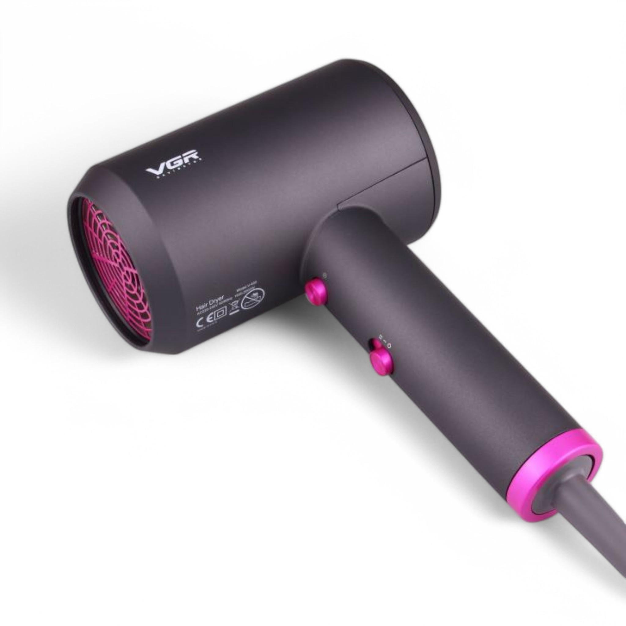 Фен VGR V400 Grafit для укладання волосся 2000W (Н_V400/Grafit)