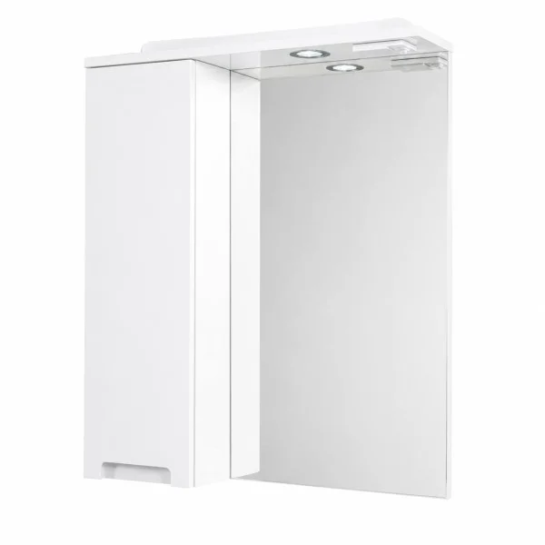 Зеркало Татра со шкафчиком левое LED2 60 см
