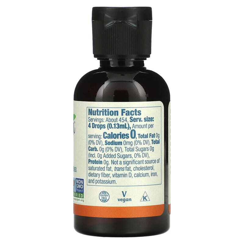 Рідкий підсолоджувач Now Foods Stevia Liquid Extract 59 мл (2195925515) - фото 2