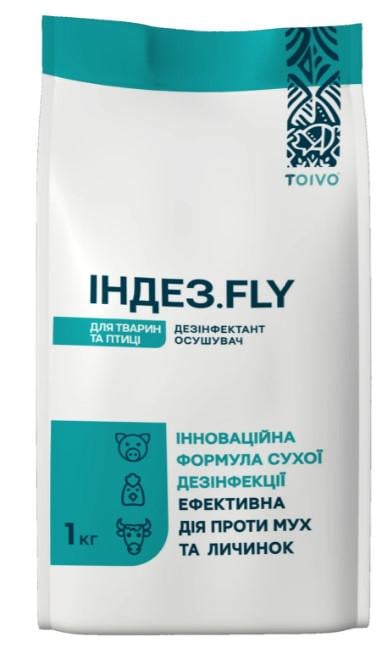 Дезінфектант осушувач Toivo Індез.FLY 1 кг (00-00019091)