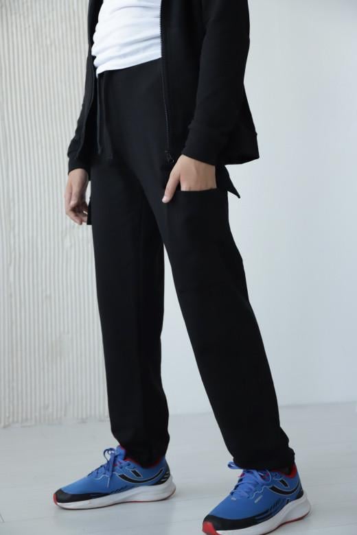 Карго для хлопчика-підлітка GBI TEENS 146 см Чорний (13760)