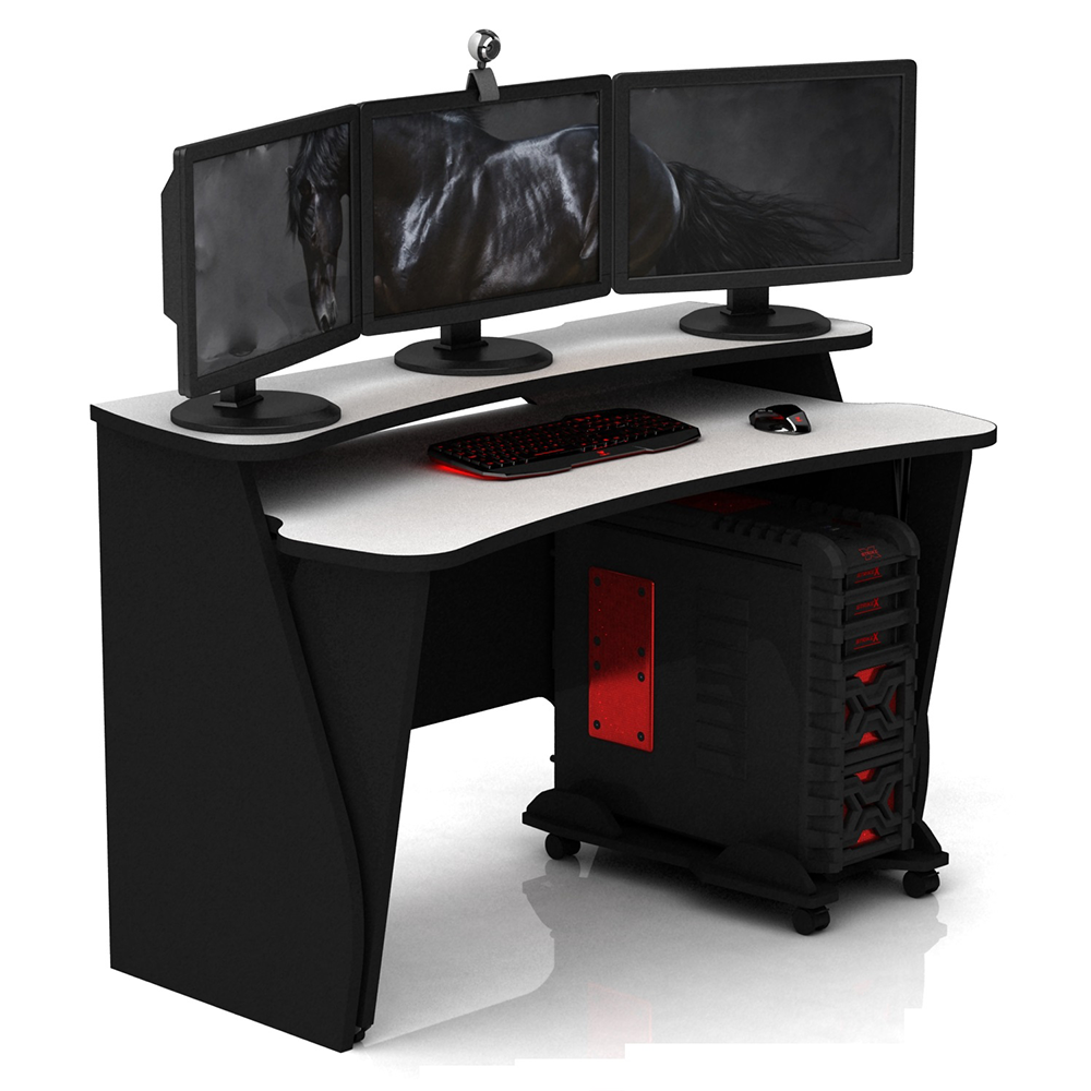 Геймерский стол XGamer MUSTANG трансформер 140x67x84 см (ГСXGM) Геймерский стол XGamer MUSTANG трансформер 140x67x84 см (ГСXGM)