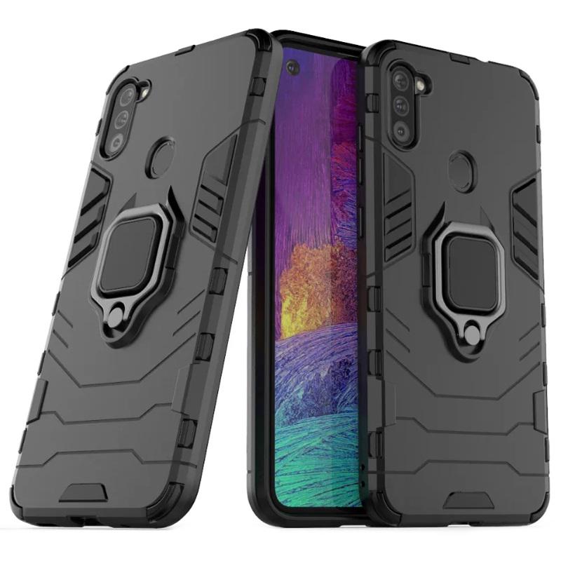 Чехол Armor Ring Samsung A11/M11 (A115/M115) Black