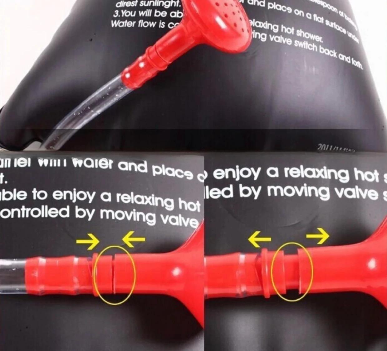 Душ туристичний портативний 20 л (2733682304) - фото 7