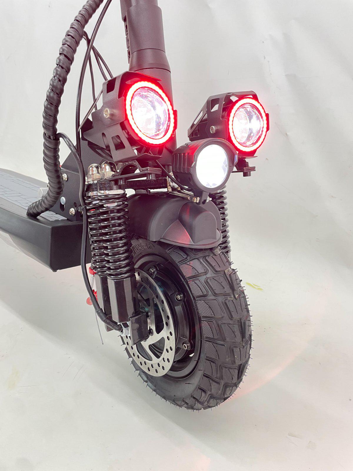 Электросамокат двухмоторный с сиденьем KugooKirin M4 PRO Ultra 4000W 48V 21Ah - фото 3