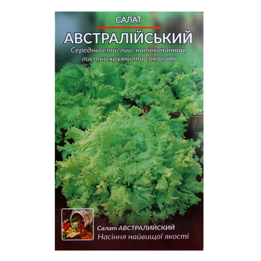 Семена салата Австралийский полукочанный среднеспелый 5 г (29571)