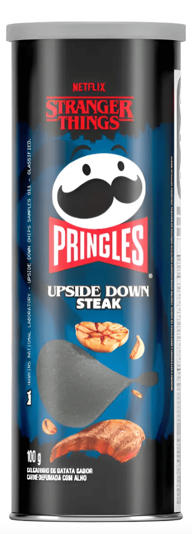 Чипсы Pringles Netflix Stranger Things Upside Down Steak Flavor 107 г (2865541980)