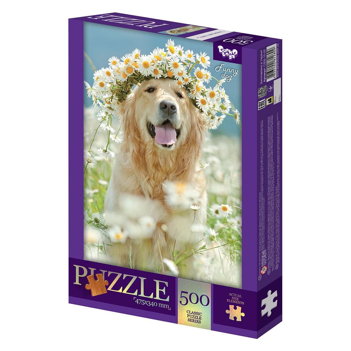 Пазли Danko Toys с.15 №12 Funny Dog 500 ел.