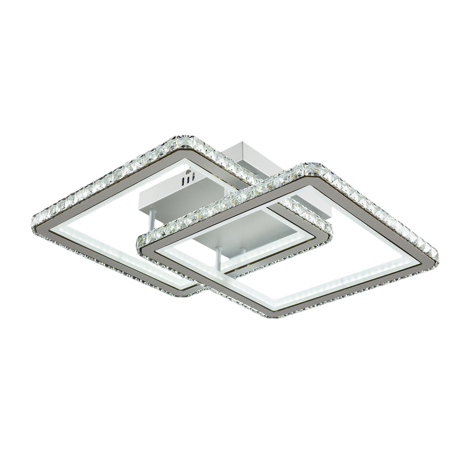 Люстра Свет SY-19381/2 WH TIGD LED з пультом кришталь