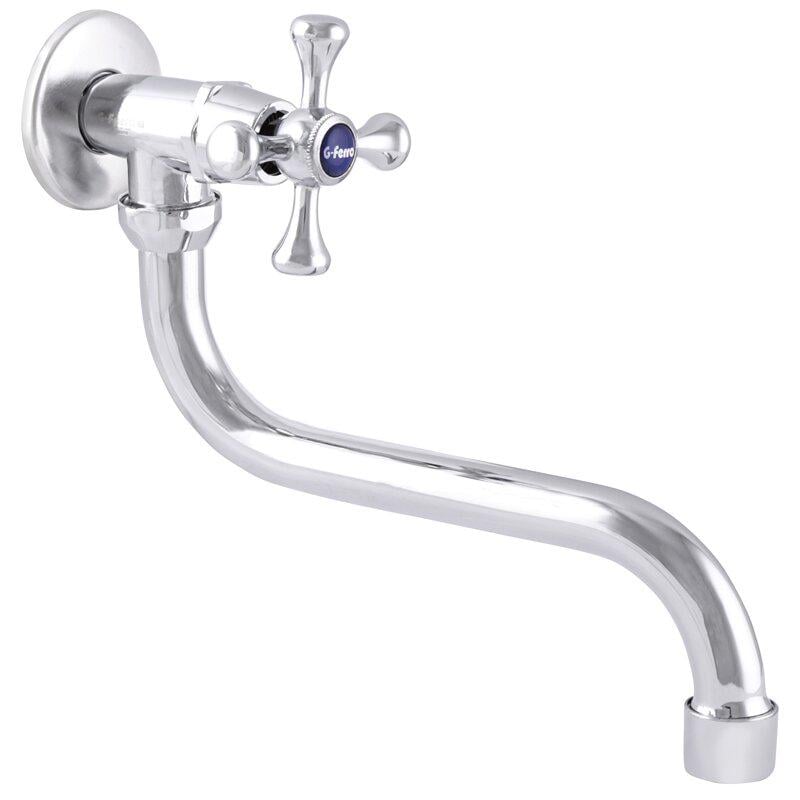 Кран для умывальника G-FERRO FERRO FE0562 на одну воду Хром (64397)
