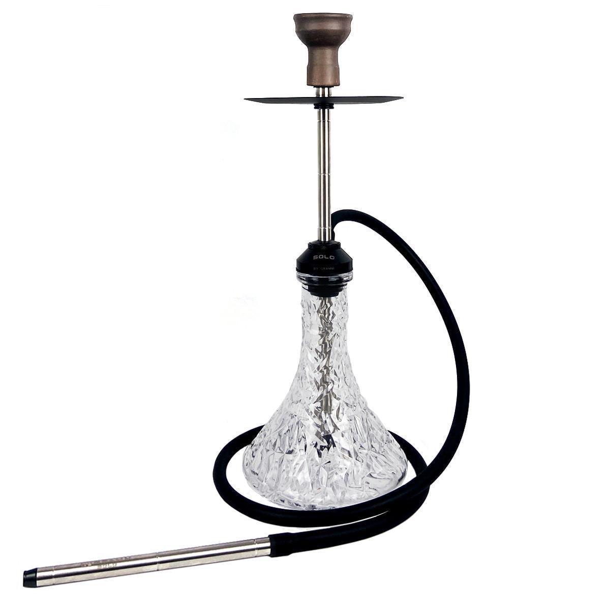 Кальян Gramm Solo Silver Craft Crystal Clear