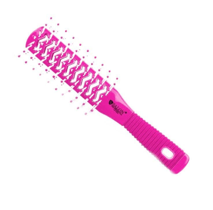 Расческа стилет Salon Professional двухсторонний Розовая (2492702064)