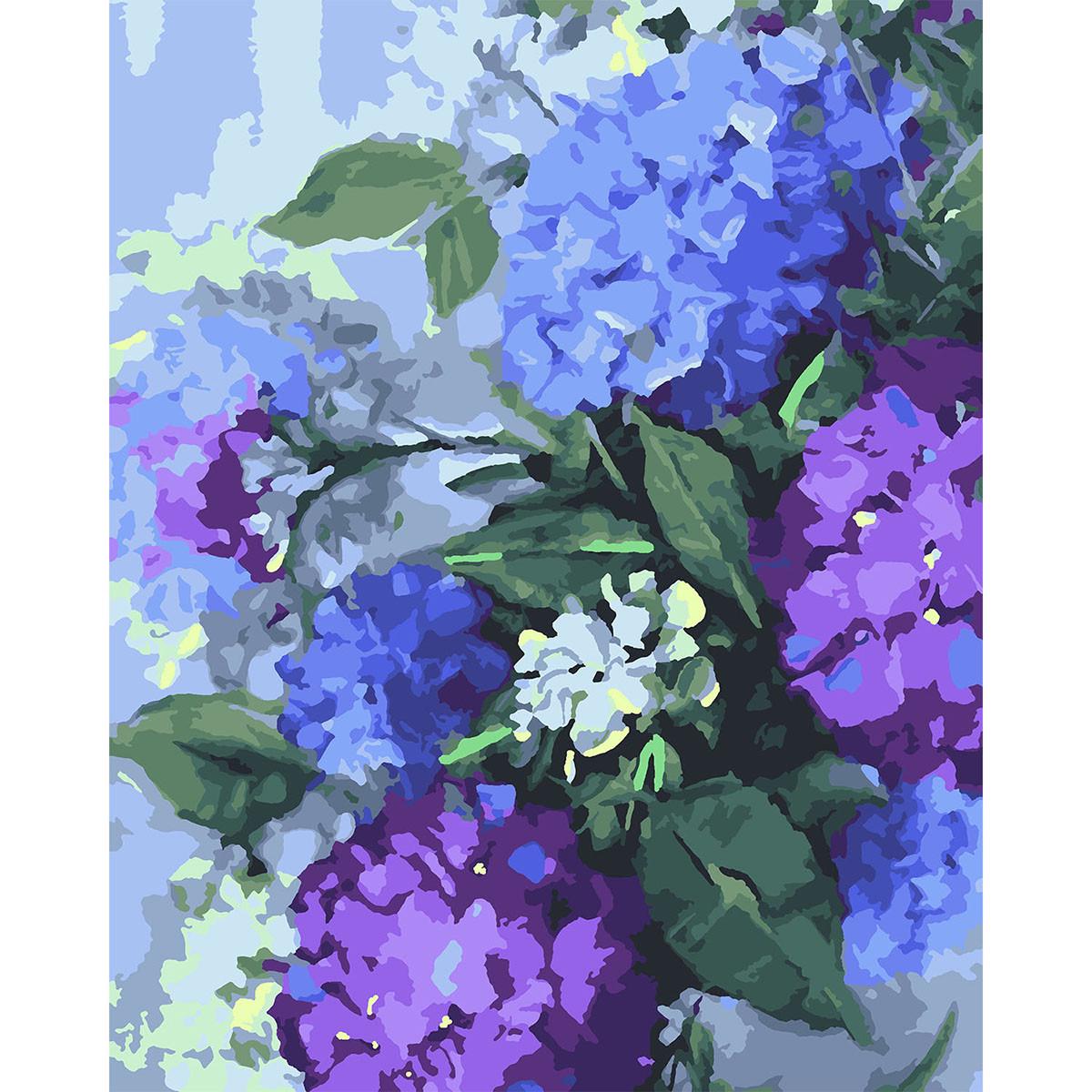 Картина по номерам Santi Мистическая гортензия 40x50 см (953826)