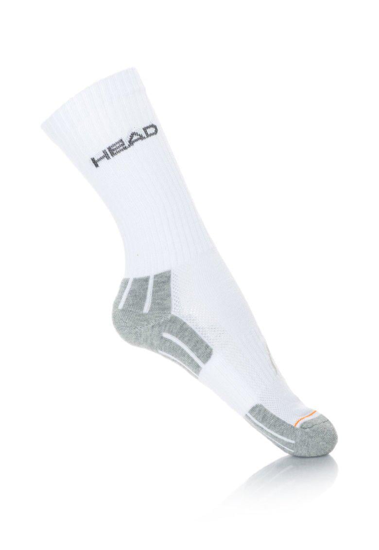 Носки Head Performance Crew 3 пары р. 35/36/37/38 White/Gray (741020001-300) - фото 5