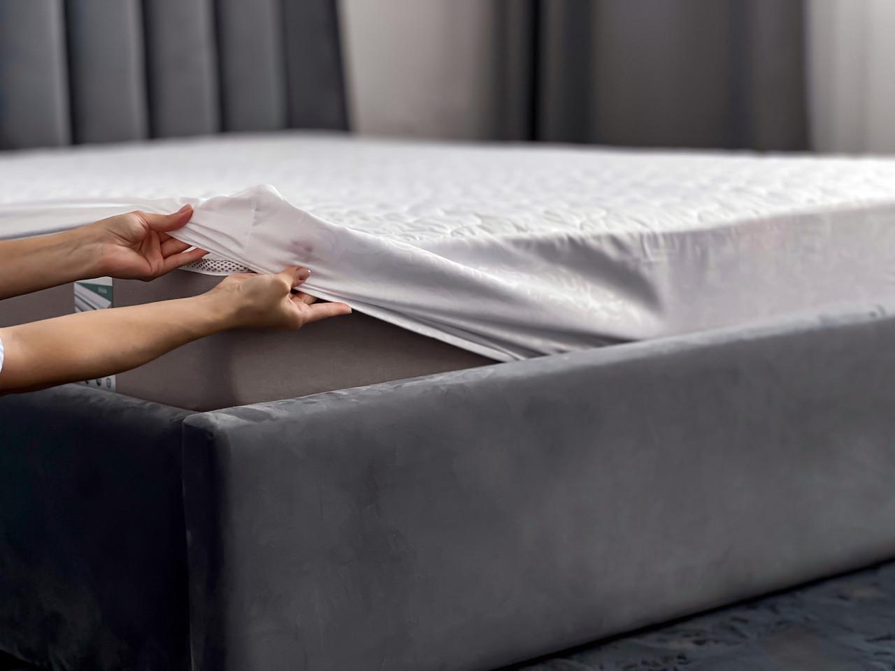 Наматрасник с бортом бязь 160х200 см (2665118770) - фото 2 Наматрасник с бортом бязь 160х200 см (2665118770) - фото 2