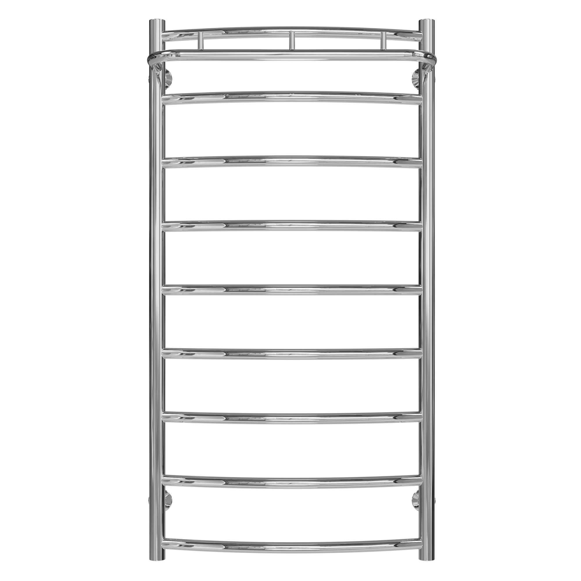 Полотенцесушитель водяной Deffi Классик N П8 нижнее подключение нержавеющая сталь 500х1000 мм Хром (C.KN.100.50.9.C.A)