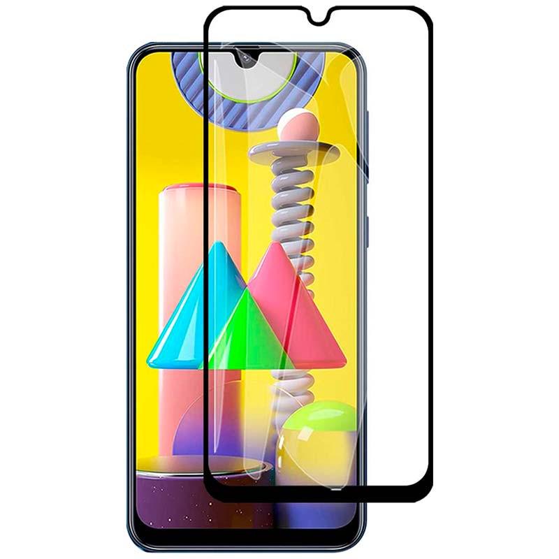 Захисне скло Mocolo 5D Full Glue для Samsung Galaxy M31 2020 M315 0,33 мм Black