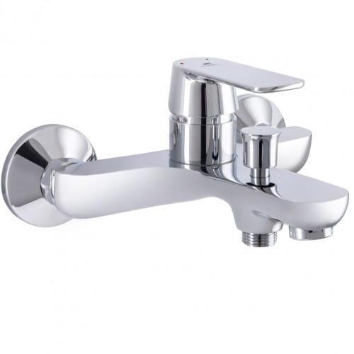 Смеситель для ванны Rubineta Elma 10 однорычажный Хром (EL10008)