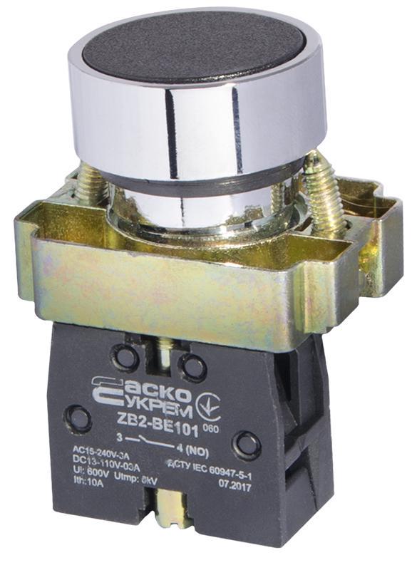 Кнопка Старт АСКО-УКРЕМ XB2-BA21 Черный (00000005169)