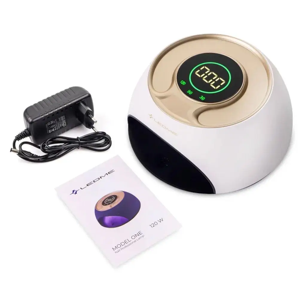 Лампа для маникюра LEDME ONE UV/LED 120 Вт Белый (25422761) - фото 9