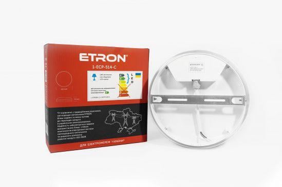 Світильник світлодіодний ETRON Communal 1-ESP-514-C circle 35 W 5000 K IP65 (1-ECP-514-C) - фото 2 Світильник світлодіодний ETRON Communal 1-ESP-514-C circle 35 W 5000 K IP65 (1-ECP-514-C) - фото 2