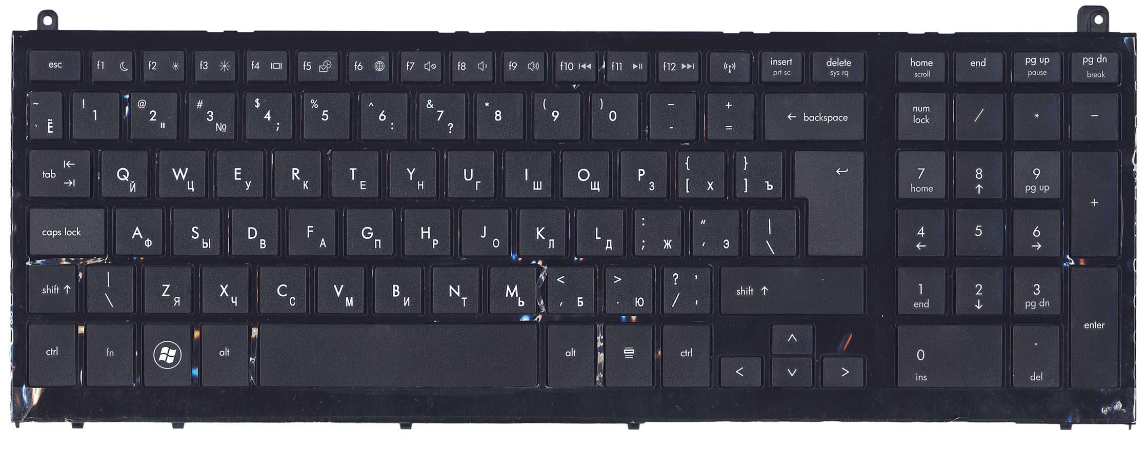 Клавиатура для ноутбука HP ProBook 4520S/4525S Black