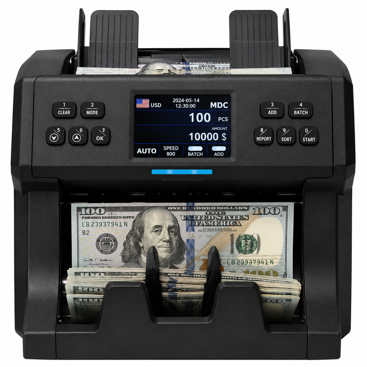 Лічильник банкнот Cashtech 8200