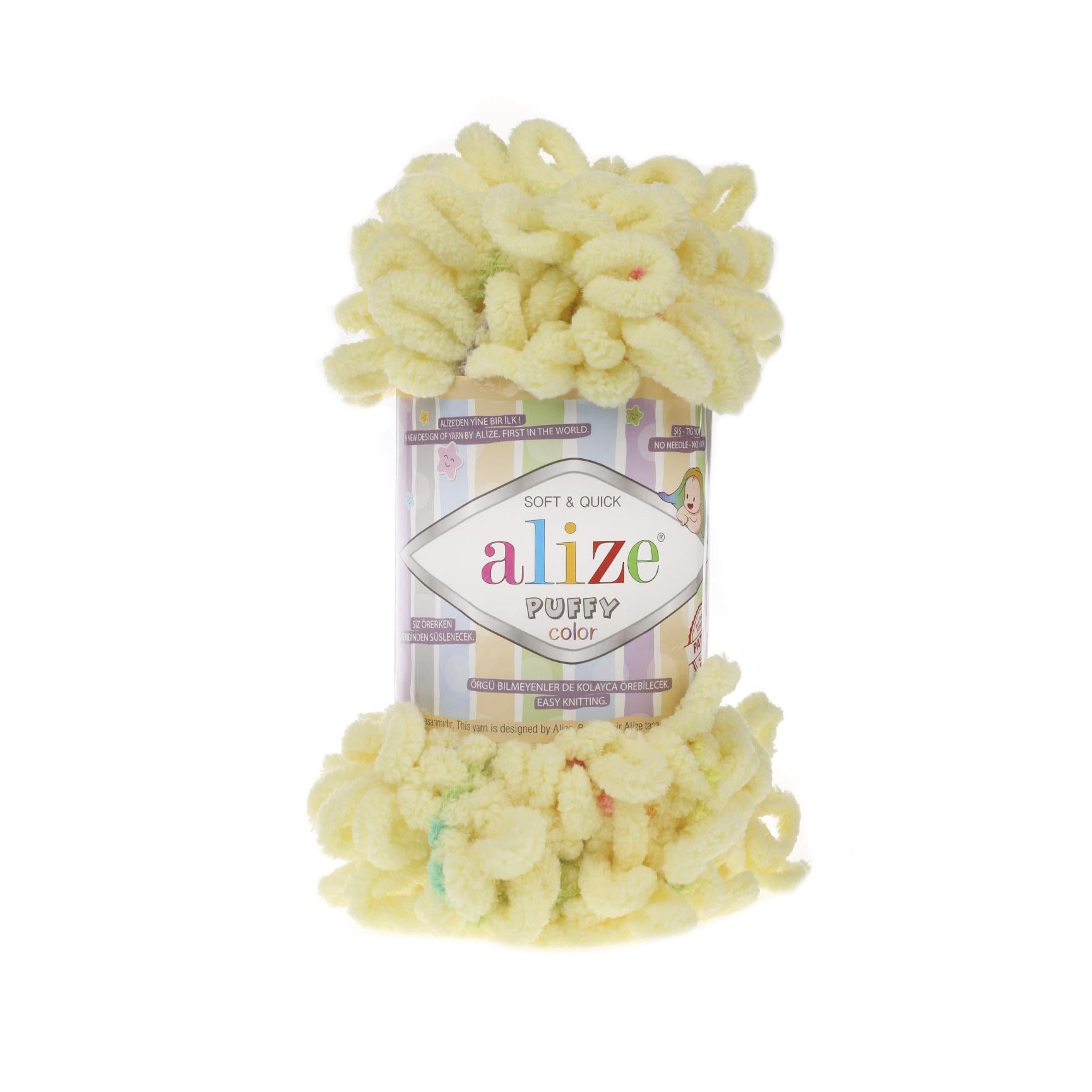 Пряжа Alize Puffy Color 5857 Пряжа Alize Puffy Color 5857