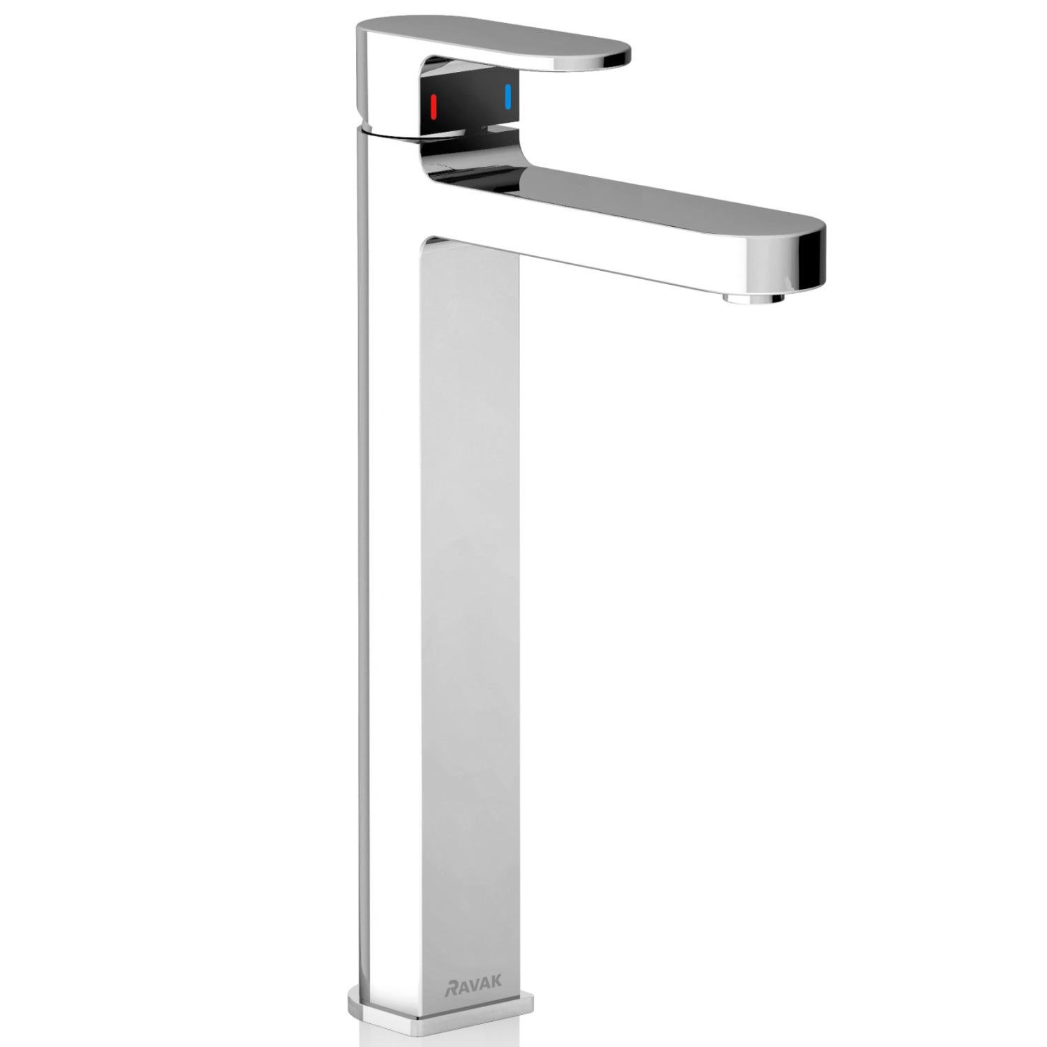 Смеситель для умывальника Ravak X070100 однорычажный Хром (93779) Смеситель для умывальника Ravak X070100 однорычажный Хром (93779)