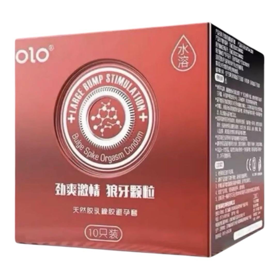 Презервативы OLO 10 шт. Красный (00473)