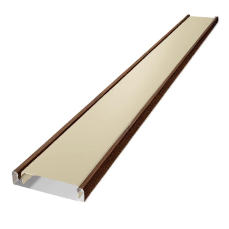 Планка заборная ранчо SIMBUD Malin 190 мм 8017 мат/1015 глянец (9654567)