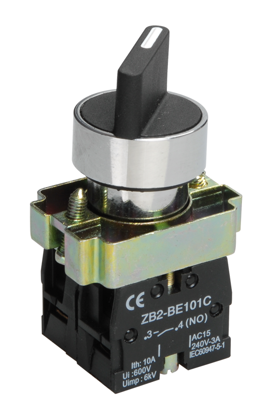 Перемикач I-O-II УЕК LAY5-BD33 2NO 22 мм 3 положення Чорний (BSW60-BD-3-K02) Перемикач I-O-II УЕК LAY5-BD33 2NO 22 мм 3 положення Чорний (BSW60-BD-3-K02)