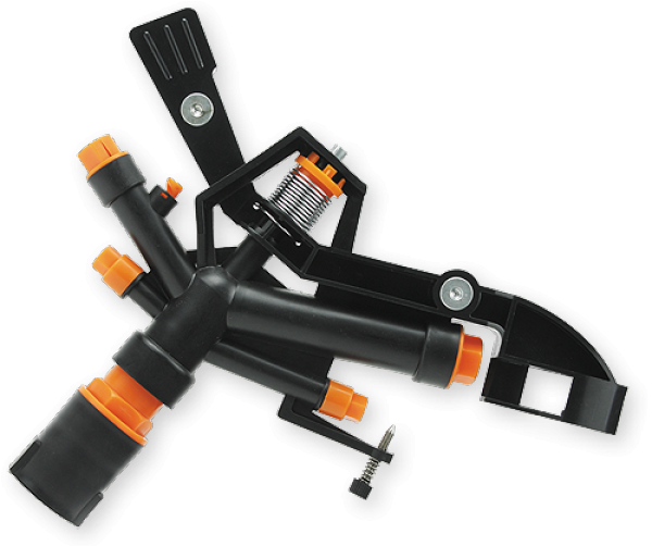 Ороситель пульсивный Bradas BLACK LINE AQUA JET с внутренней резьбой 1" ø36 м (AJ-TS6010)