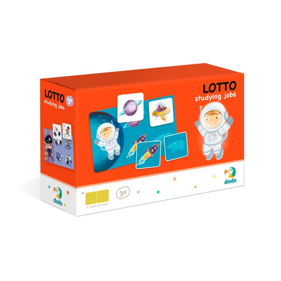 Настольная игра лото Dodo Изучаем Профессии (2105995084)