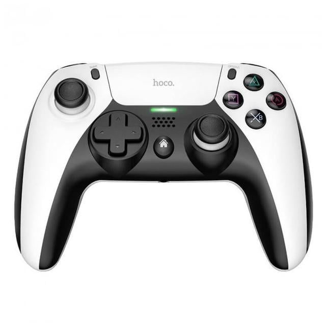 Бездротовий джойстик Hoco Diamond multi-function PS4 gamepad GM9 Black/White (0e8c2184)