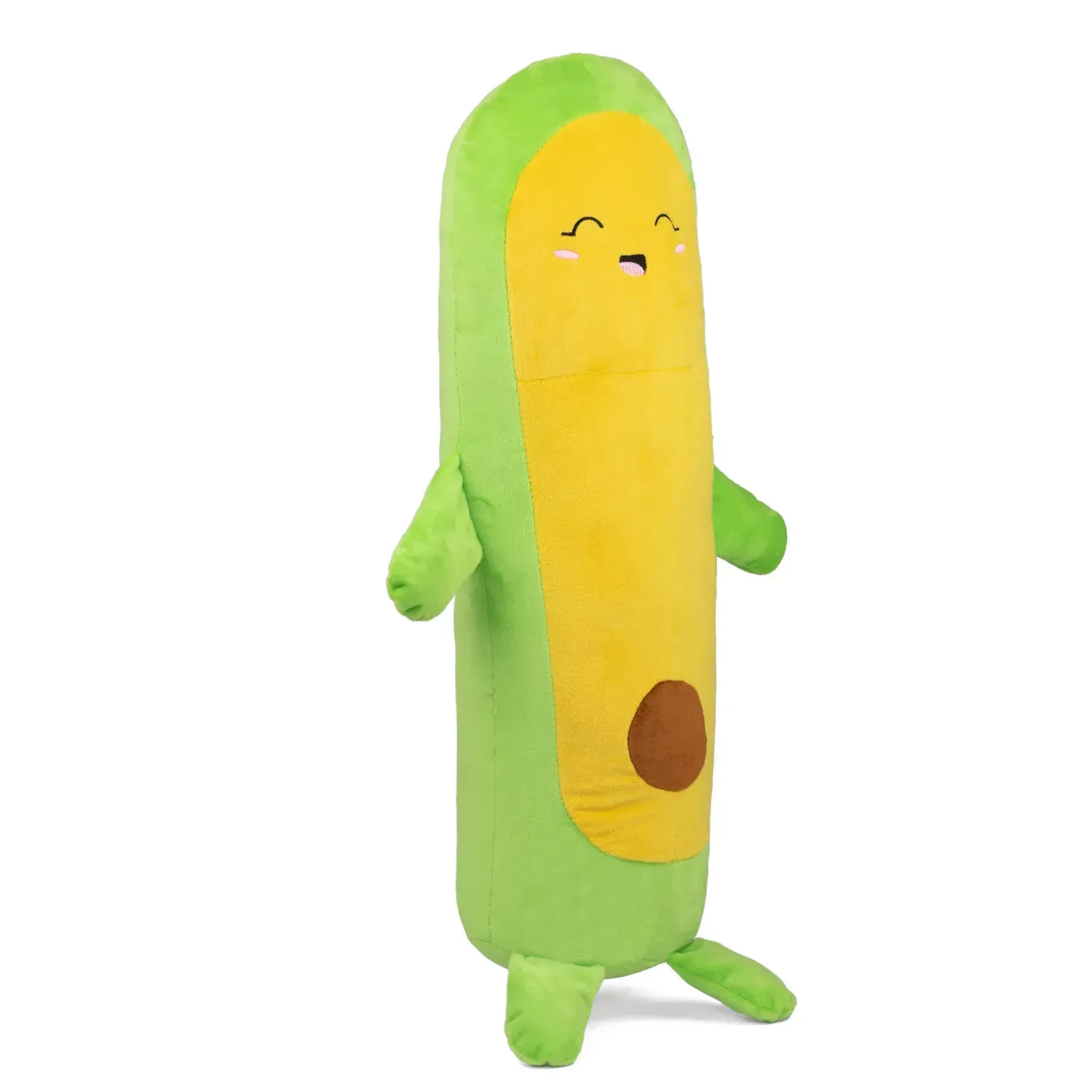 Мягкая игрушка-подушка Kidsqo Авокадо из микроплюша 60 см Зеленый (150-98-KD734)